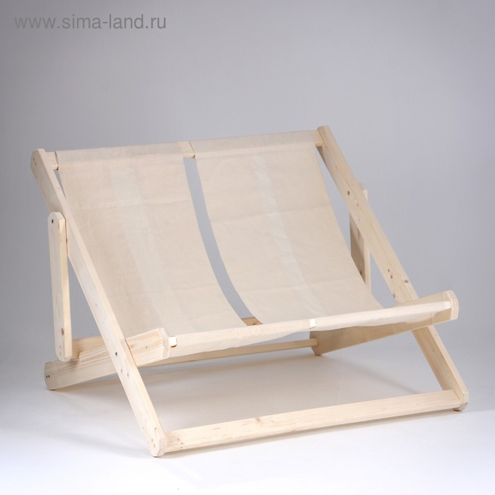 Шезлонг двухместный, ткань, хвоя, 100&times;115&times;78см
