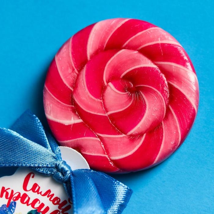 Леденец на палочке &laquo;Самой красивой&raquo;, вкус: малина, 15 г.