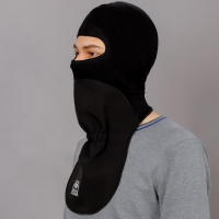 Подшлемник LYCOSA WINDSTOPPER+ VISCOSE BLACK с ветрозащитой шеи, размер L-XL Подшлемник LYCOSA WINDSTOPPER+ VISCOSE BLACK с ветрозащитой шеи, размер L-XL