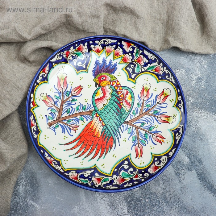 Ляган круглый &laquo;Жар-птица&raquo;, 31 см