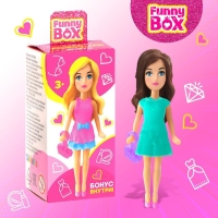 Игровой набор Funny Box &laquo;Чудесные куколки&raquo;: карточка, фигурка, аксессуары