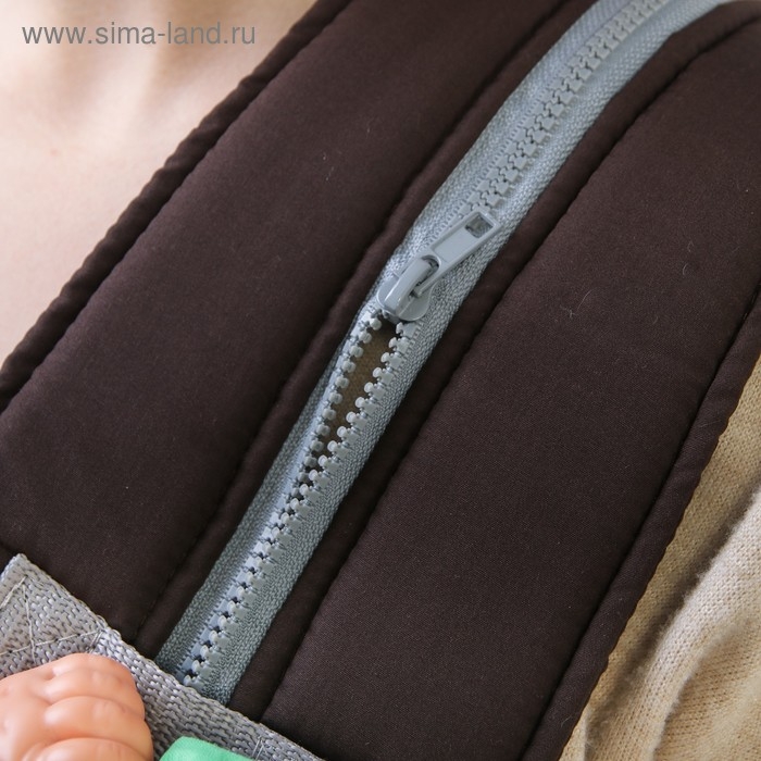 Рюкзак-кенгуру для малыша &laquo;Дискавери&raquo;, 5 в 1, от 2 до 15 кг., цвет коричневый