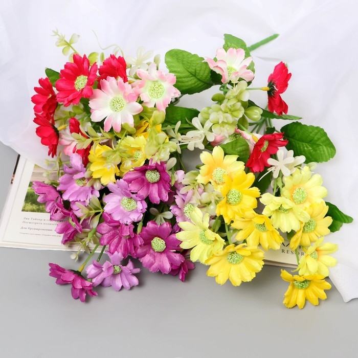 Букет Букет "Хризантема мини" 4х27 см, микс