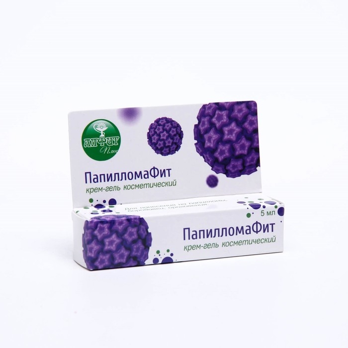 Крем-гель Алфит ПапилломаФит, 5 мл Крем-гель Алфит ПапилломаФит, 5 мл