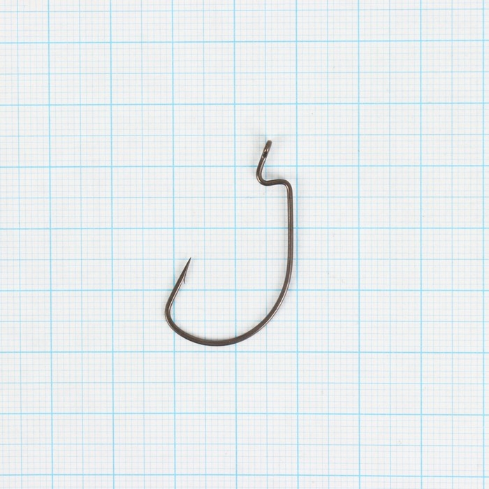 Крючок офсетный Nautilus Offset Super Slide Series Worm SW-04PTFE, № 1, 6 шт.