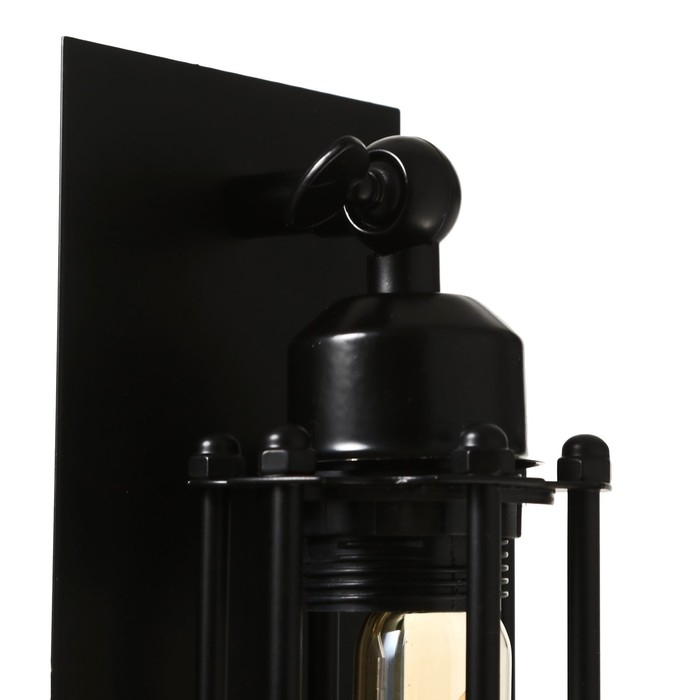 Бра Бра "Изи" Е27 черный 48х20х11см