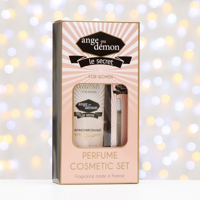 Подарочный набор косметики женский Ange ou Demon, гель для душа 250 мл, парфюмерная вода 30 мл Подарочный набор косметики женский Ange ou Demon, гель для душа 250 мл, парфюмерная вода 30 мл