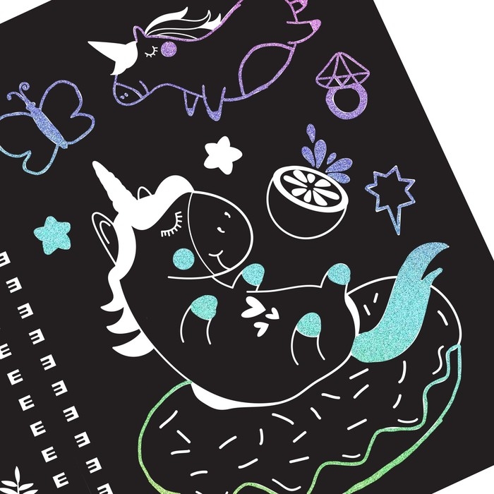 Творческая книга &laquo;Гравюры. Пони&raquo;, 14 стр.