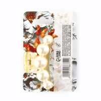 Краб для волос жемчужный «Самой прекрасной», 5,7 х 2,5 см Краб для волос жемчужный «Самой прекрасной», 5,7 х 2,5 см