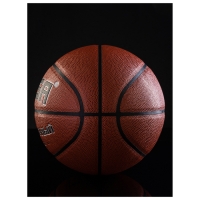 Баскетбольный мяч MINSA, тренировочный, клееный, 8 панелей, р. 6, PU, бутиловая камера