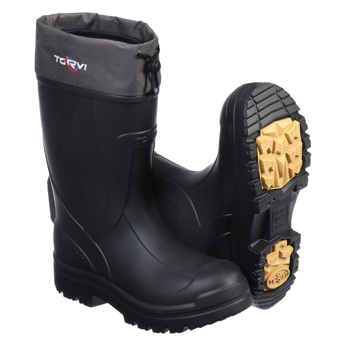 Зимние сапоги Torvi ЭВА+ПУ, 5-слойный вкладыш -45&deg;С, цвет чёрный, размер 46-47