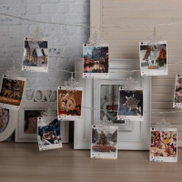 Гирлянда «Нить» 4.5 м с насадками «Прищепки-снежинки», IP20, прозрачная нить, 20 LED, свечение тёплое белое, 220 В Гирлянда «Нить» 4.5 м с насадками «Прищепки-снежинки», IP20, прозрачная нить, 20 LED, свечение тёплое белое, 220 В