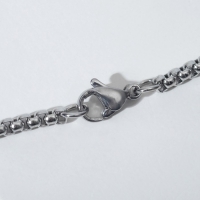 Кулон &laquo;Космонавт&raquo; человечек, цвет чёрный в серебре, 70 см