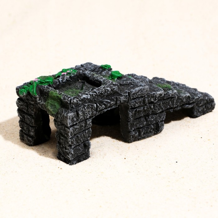 Мост - укрытие под камни, 13,7 х 6 х 5 см Мост - укрытие под камни, 13,7 х 6 х 5 см