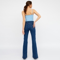 Боди женское MINAKU: Basic line цвет голубой, размер 42 Боди женское MINAKU: Basic line цвет голубой, размер 42