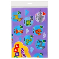 Клеёнка настольная для занятий творчеством ПВХ (складная), 700 х 500 мм, Юнландия "Алфавит" Клеёнка настольная для занятий творчеством ПВХ (складная), 700 х 500 мм, Юнландия "Алфавит"