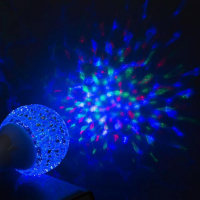 Световой прибор &laquo;Кубок&raquo; 10 см, свечение RGB, 220 В, белый