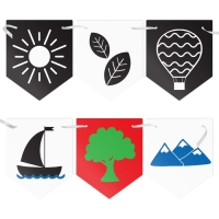 Контрастные картинки для новорождённых &laquo;Узоры&raquo;, 10 карт, 0+