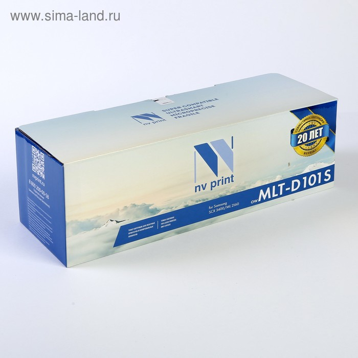 Картридж NV PRINT MLT-D101S для Samsung ML-2160/ML-2165/SCX-3400/SCX-3405 (1500k), черный