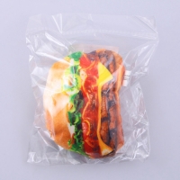 Игрушка для собак с пищалкой &laquo;&lrm;Бургер&raquo;&lrm; из текстиля, 12 х 9,3 см