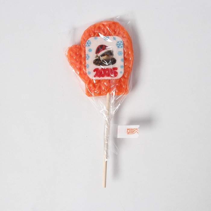 Новый год. Леденец с печатью "Змея 2025", 30г