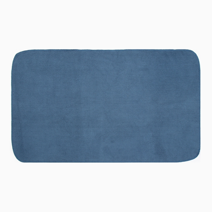 Полотенце банное Этель, цв. синий, 82х150 см, 100% полиэстер, 300 г/м2 Полотенце банное Этель, цв. синий, 82х150 см, 100% полиэстер, 300 г/м2