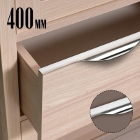 Ручка торцевая CAPPIO RP100CH, L=400 мм, цвет хром