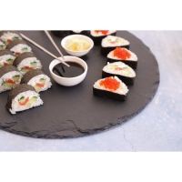 Доска для подачи из сланца Magistro Valley, d=40 см