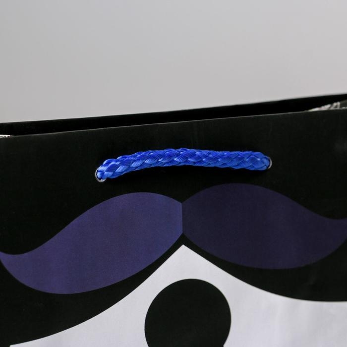 Пакет подарочный ламинированный, упаковка, &laquo;Костюм&raquo;, MS 18 х 23 х 8 см