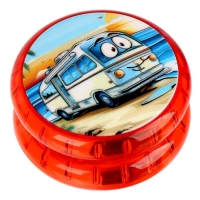 Йо-йо «Транспорт», световые эффекты, цвет МИКС Йо-йо «Транспорт», световые эффекты, цвет МИКС