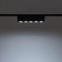 Светильник трековый ULTRA "Линза" LED 6Вт 3000K-5700К CRI90 черный 12,2х2,6х2,4см