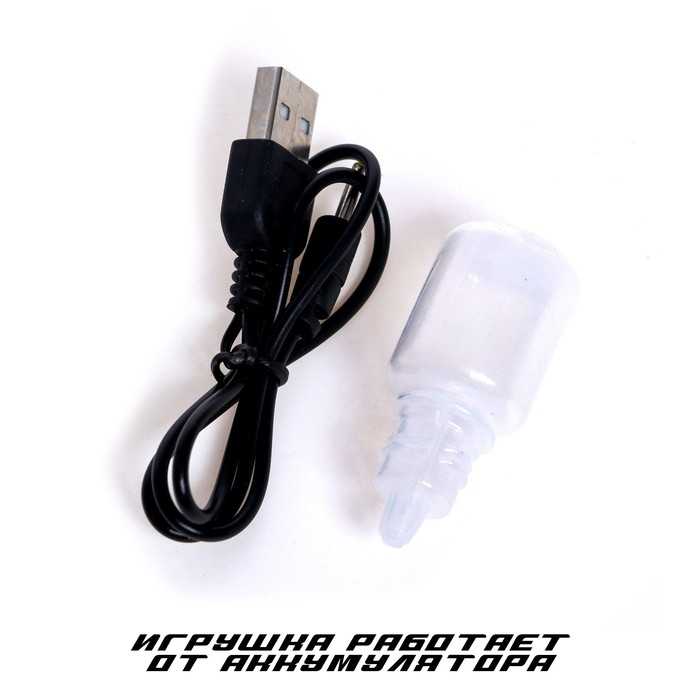 Паук радиоуправляемый &laquo;Тарантул&raquo;, эффект дыма, световые эффекты, работает от аккумулятора