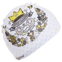 Шапочка для плавания детская ONLYTOP &laquo;Маленький чемпион&raquo;, тканевая, обхват 46-52 см