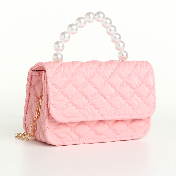 Сумка детская для девочки на молнии «Выбражулька», цвет розовый Сумка детская для девочки на молнии «Выбражулька», цвет розовый