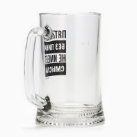 Кружка пивная Ладья &laquo;Пятница без пива&raquo;, 500 мл