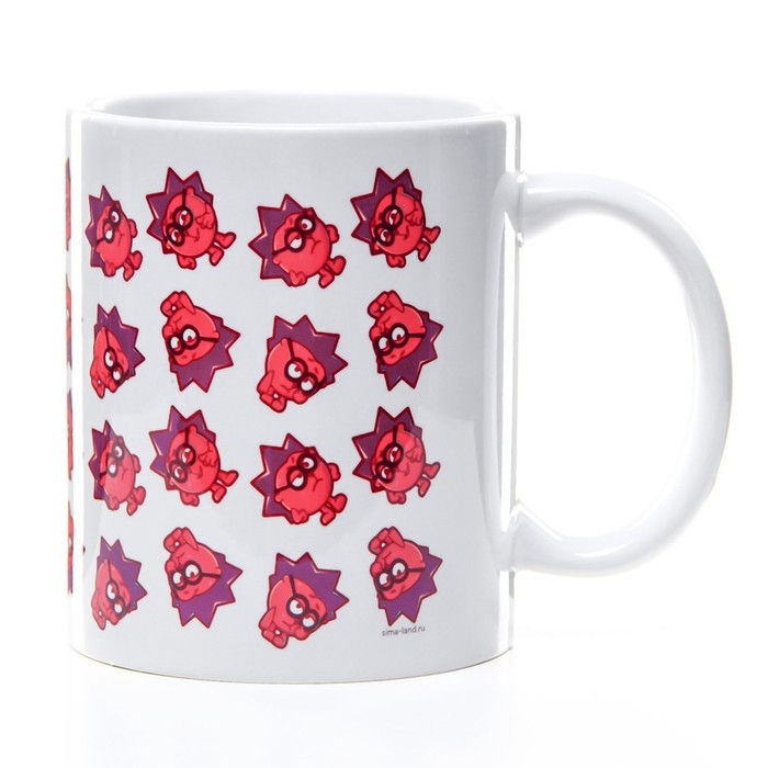 Кружка сублимация, 350 мл "Свой совет себе посоветуй", Смешарики