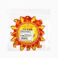 Подвеска картонная &laquo;Солнышко&raquo; со скретч-слоем, 13 х 13 см