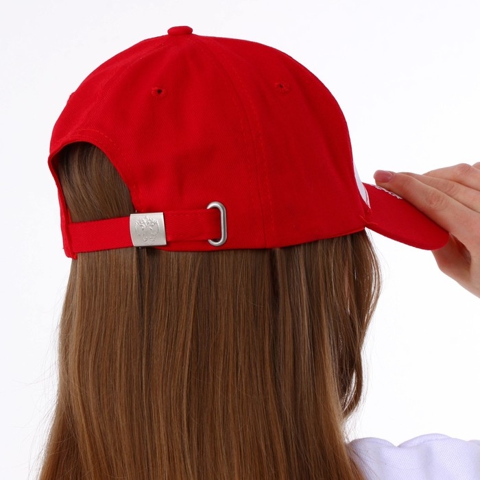 Кепка женская Ru sport, цвет красный, р-р 56