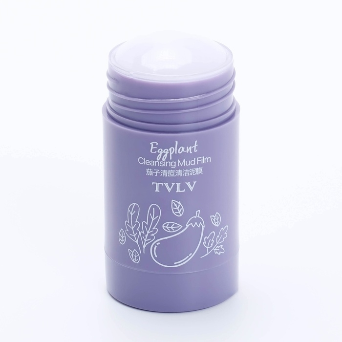 Маска из глины &laquo;Баклажан&raquo; от прыщей, угрей и акне