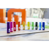 Батарейка алкалиновая Xiaomi ZMI Rainbow Zi7, AАA, LR03-24BOX, 1.5 В, 24 шт.