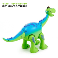 Динозавр радиоуправляемый &laquo;Майк&raquo;, световые и звуковые эффекты, работает от батареек