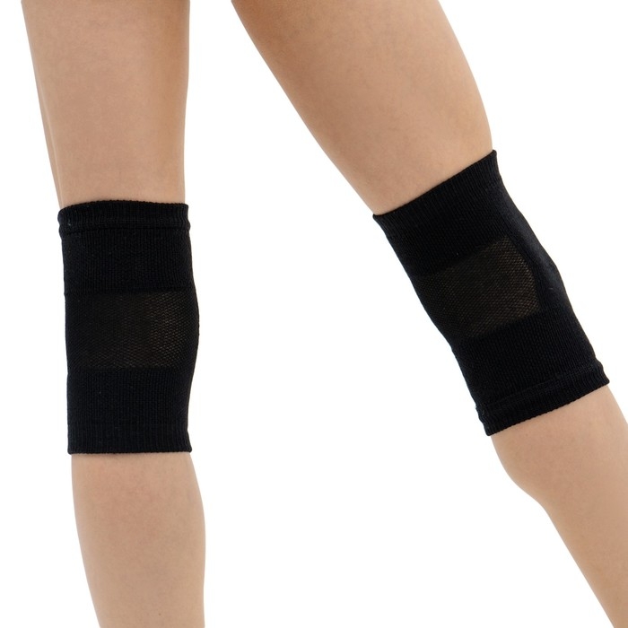 Наколенники для гимнастики и танцев Grace Dance №2, р. L, цвет чёрный Наколенники для гимнастики и танцев Grace Dance №2, р. L, цвет чёрный