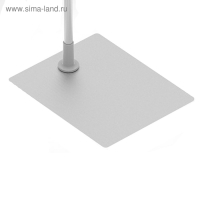 Прямоугольная подставка для рекламных стоек, 16&times;20&times;4 см