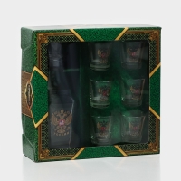 Набор стеклянный для вина «Орел», 50 мл, 7 предметов Набор стеклянный для вина «Орел», 50 мл, 7 предметов