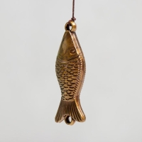 Музыка ветра металл "Инь-ян" 3 колокольчика 47 см