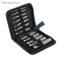 Набор пробойников для кожи "Сибртех" 18312, 3-19 мм, 12 шт., чехол Набор пробойников для кожи "Сибртех" 18312, 3-19 мм, 12 шт., чехол