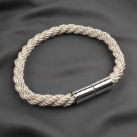 Подхват для штор &laquo;Шнур витой&raquo;, d = 1,5 &times; 59 см, цвет молочный