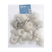 Муфта комбинированная ZEIN, полипропиленовая, американка, внутренняя резьба, d=20 мм х 1/2"