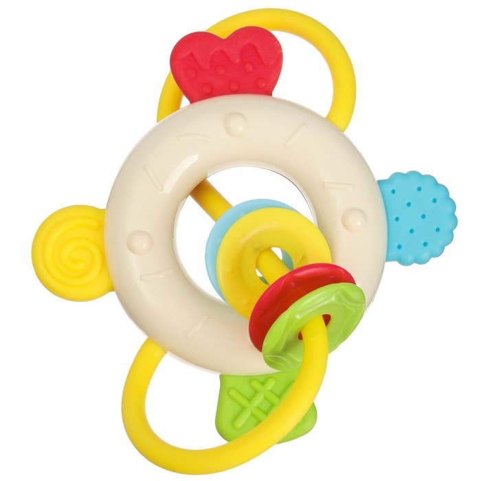 Набор погремушек &laquo;Сладости&raquo;, 3 шт., Крошка Я