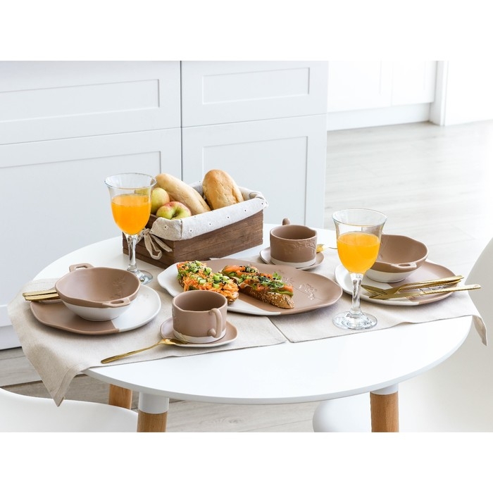 Тарелка керамическая &laquo;Монблан&raquo;, 23 см